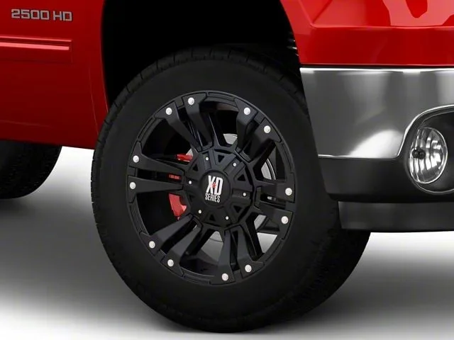 XD Monster II Matte Black 8-Lug Wheel; 20×9; 0mm Offset (07-10 Sierra 3500 HD SRW)Find parts that fit my vehicle