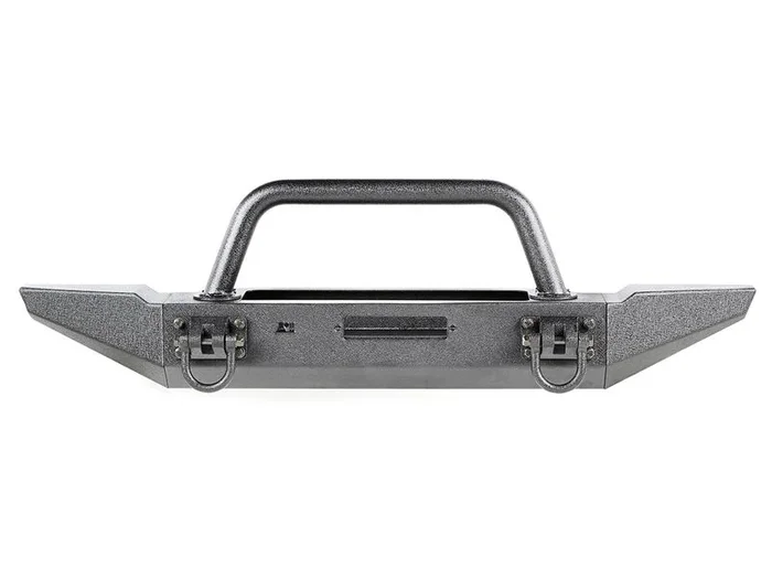 XHD Front Bumper with Overrider   Fits 1997-2006 Wrangler TJ, 1987-1995 Wrangler YJ, 1981-1985 Jeep CJ-8, 1976-1983 Jeep CJ-5, 1976-1986 Jeep CJ-7 (RGR-11540.57)