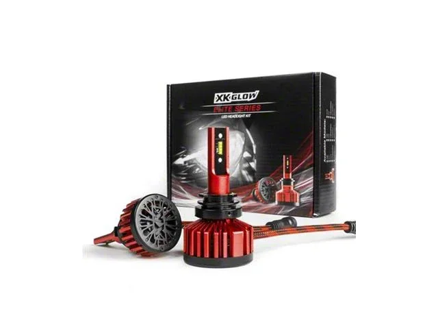 XK Glow ELITE Series LED Headlight Bulbs; Low Beam; H11 (20-26 Sierra 3500 HD)Find parts that fit my vehicle
