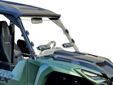 Yamaha Wolverine RMAX 1000 Dual Vent Scratch Resistant Windshield