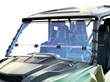 Yamaha Wolverine RMAX 1000 Folding Hard Coated Windshield