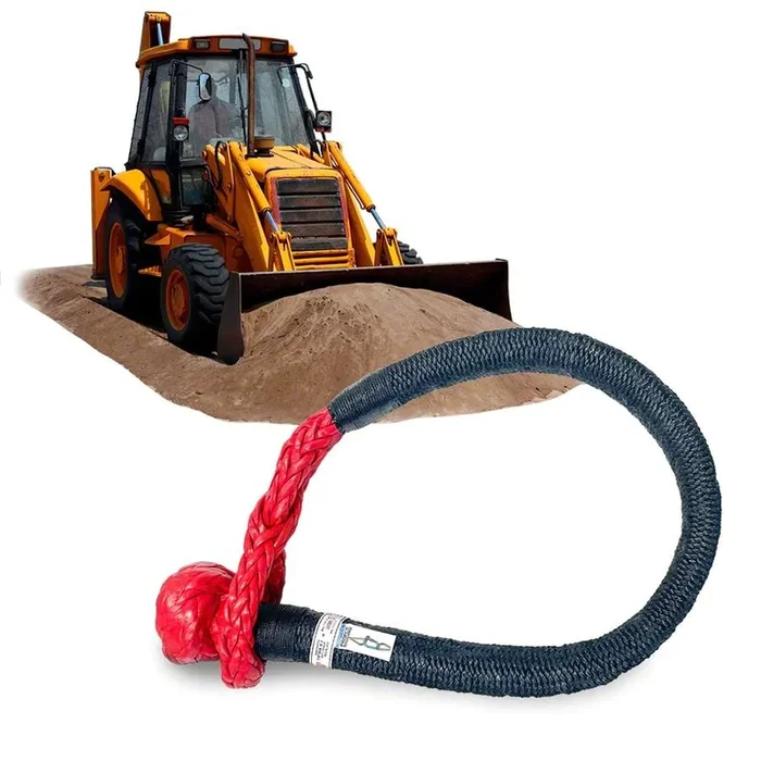 Yankum Ropes 5/8-Inch x 18-Inch Heavy Duty Braided Jacket Soft Shackle